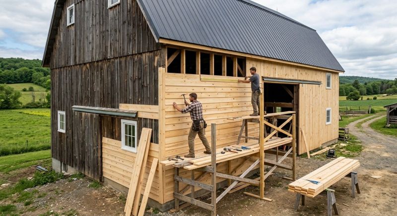 Barn Siding Installation in Stamford, CT