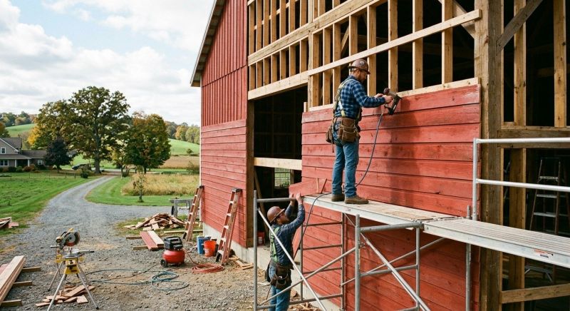 Barn Siding Installation in Stamford, CT