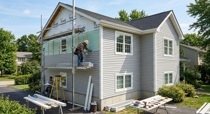 Horizontal Siding Installation in Stamford, CT