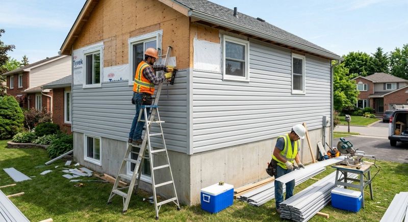 Horizontal Siding Installation in Stamford, CT