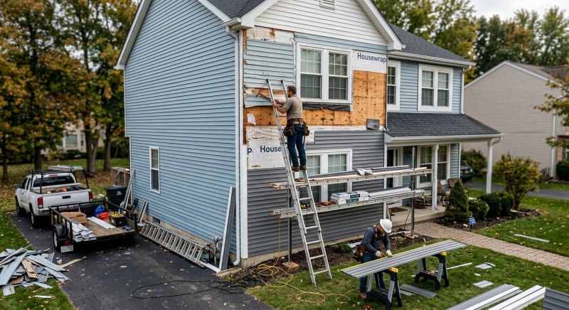Residential Siding Replacement in West Hartford, CT