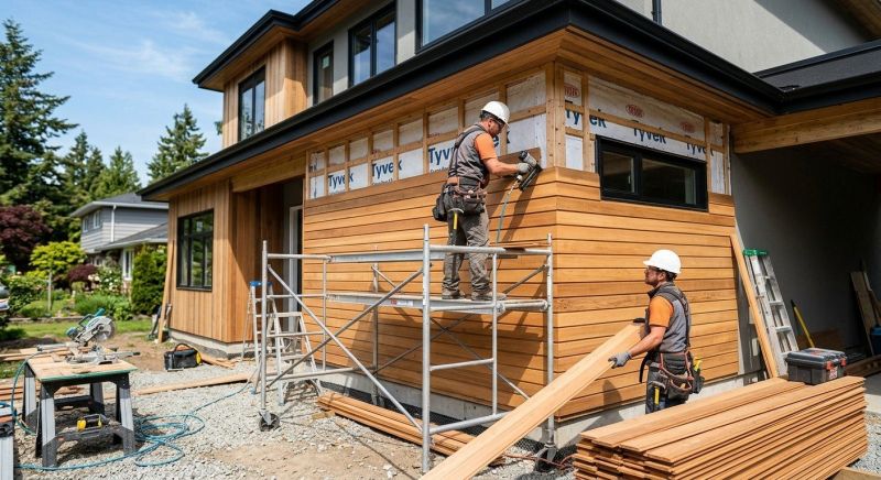 Wood Barn Siding Installation in Stamford, CT