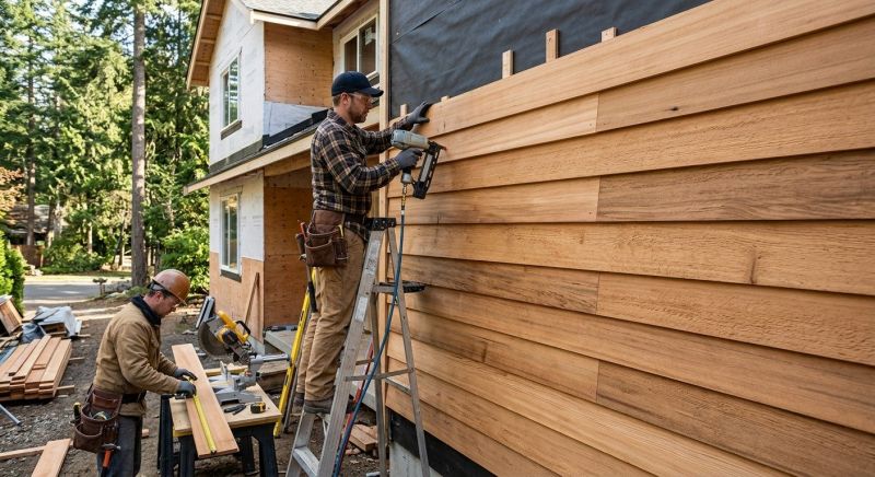 Wood Barn Siding Installation in Stamford, CT